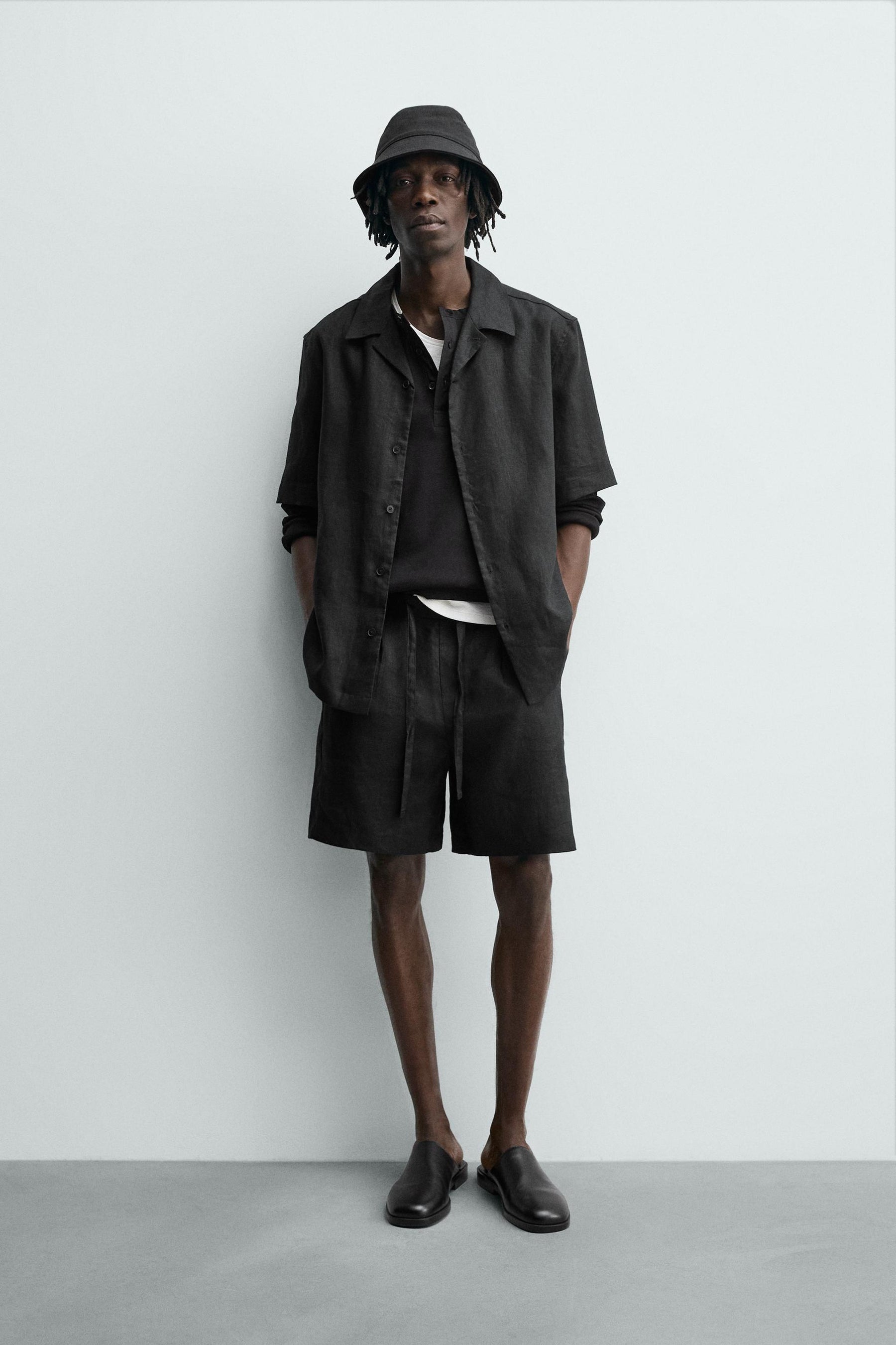 Linen Relaxed Shorts