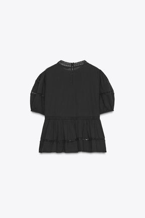 Embroidered Romantic Blouse