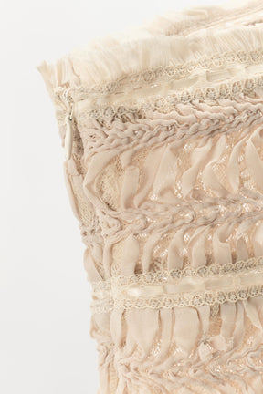 Textured Contrast Fashion Top