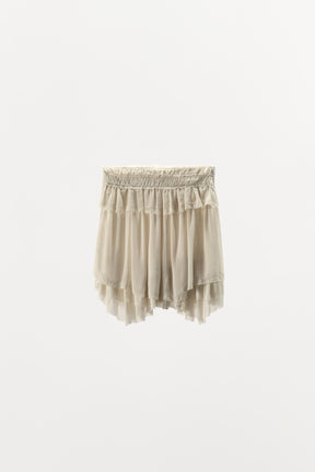 Georgette Ruffle Skirt