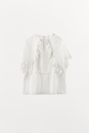 Embroidered Lace Top