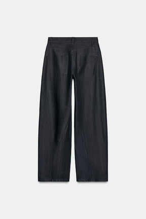 Balloon Denim Trousers