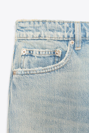 Baggy Denim Bermuda Jorts