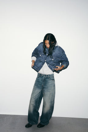TRF TAB DENIM JACKET - Image 1