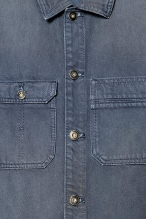 WASHED DENIM JUMPSUIT