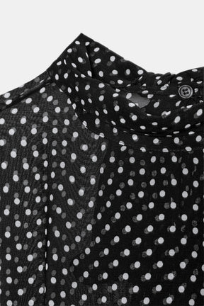Polka Dot Blouse with