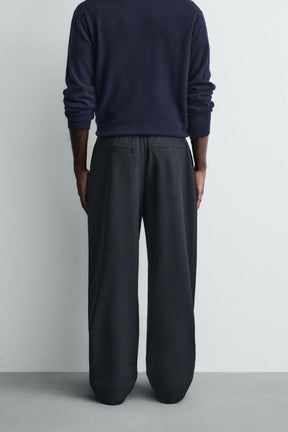 Striped Relaxed Trousers