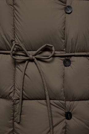 Belted Down Jacket