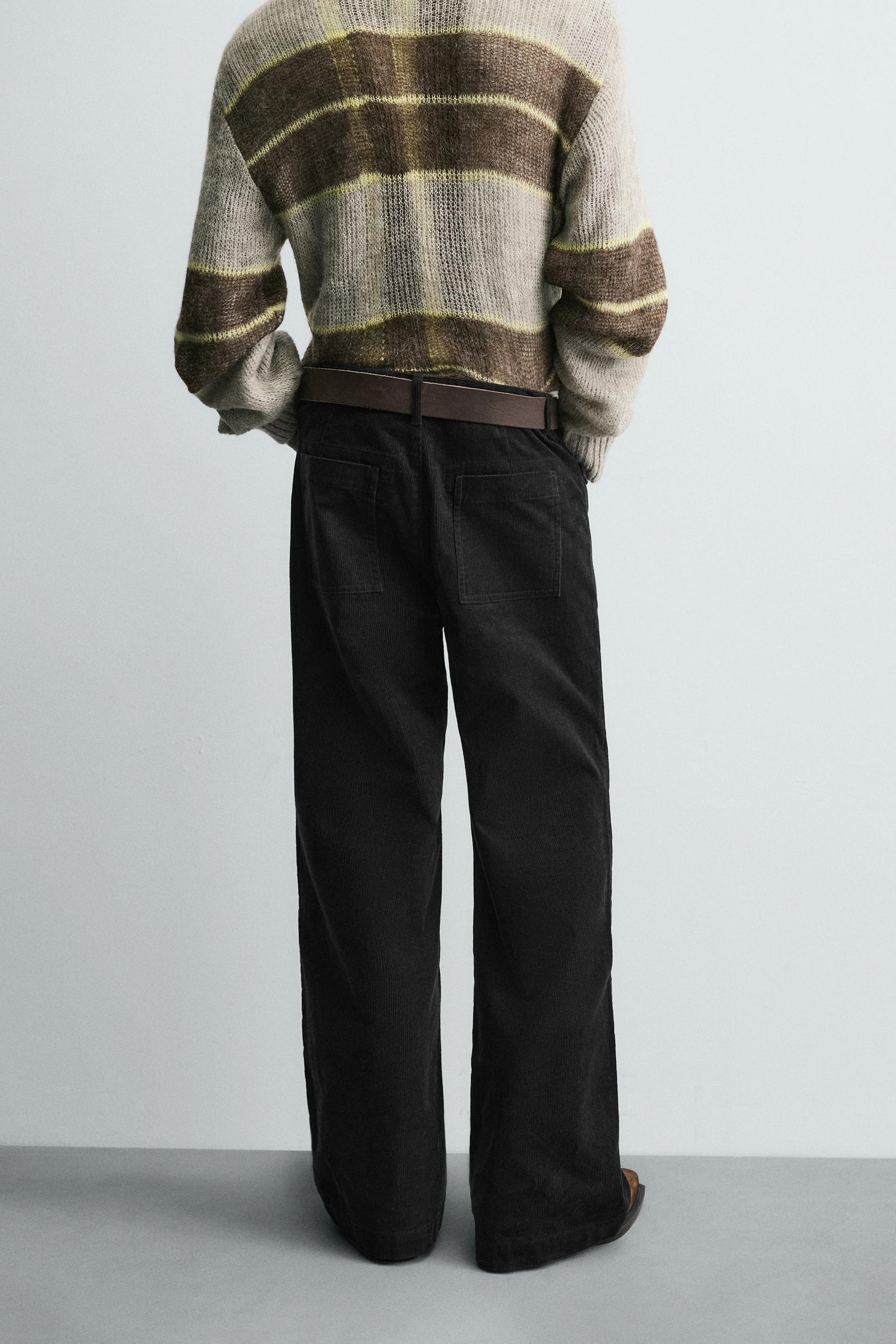 FLARE CORDUROY TROUSERS - Image 3