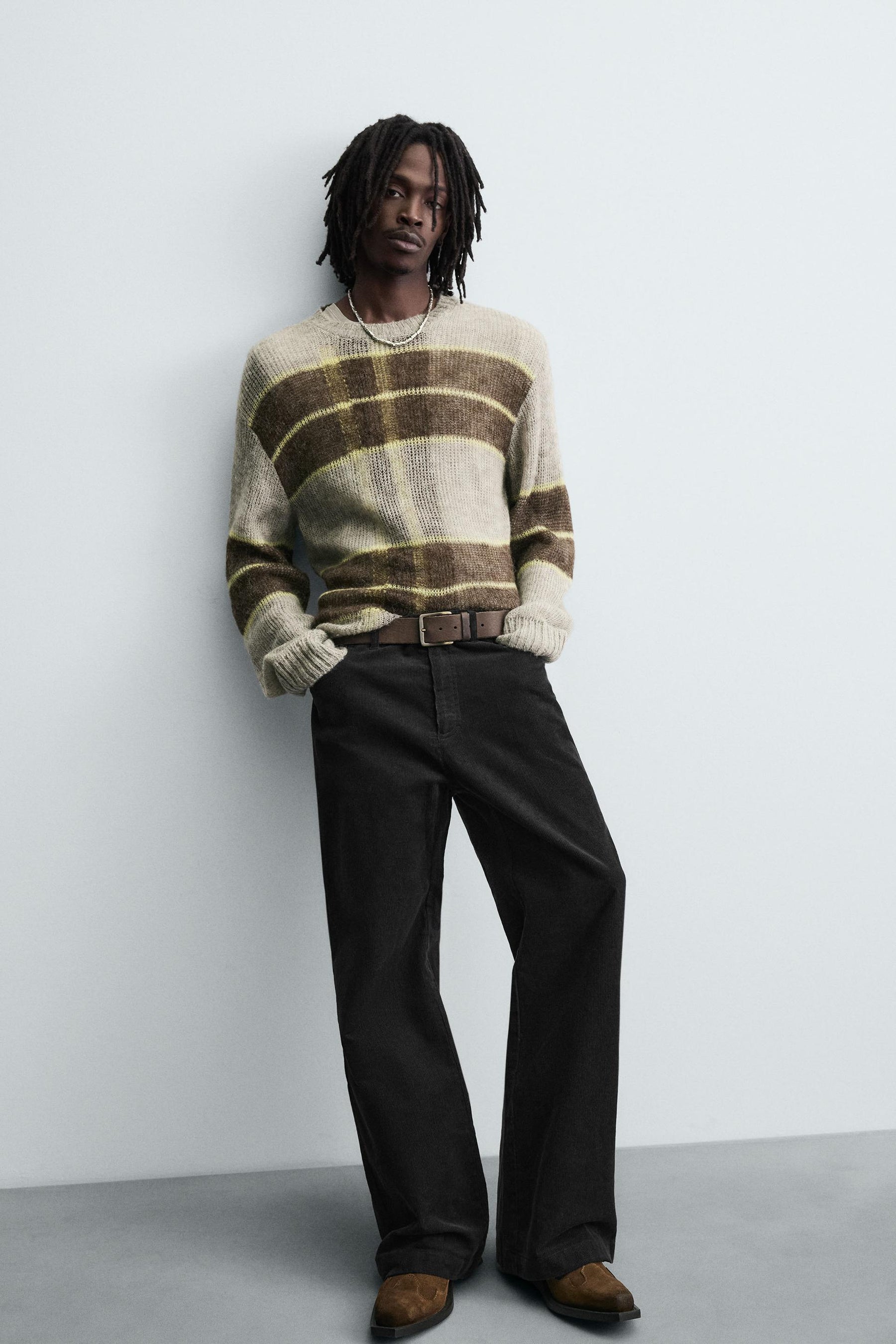 FLARE CORDUROY TROUSERS - Image 5