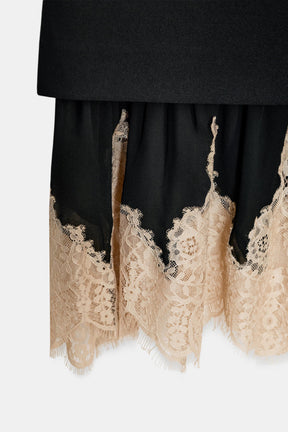 Lace Combined Skirt