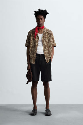 FLORAL JACQUARD SHIRT © OTIS KWAME KYE QUAICOE - Image 1