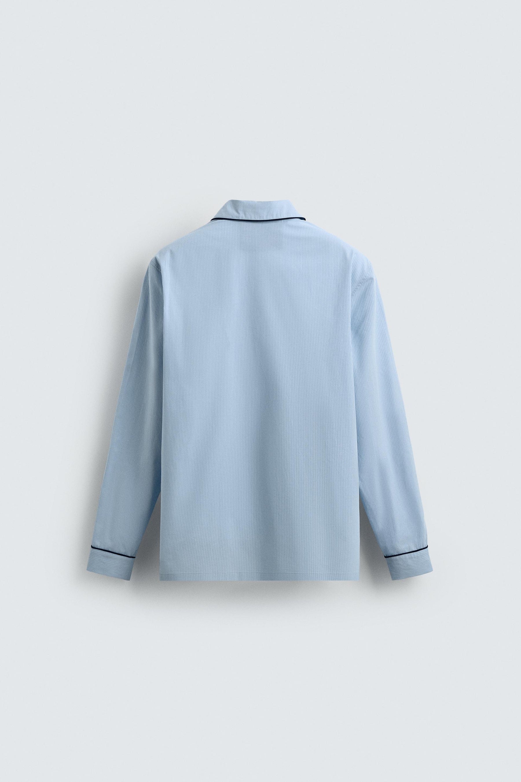 JACQUARD PYJAMA POLO SHIRT - Image 7