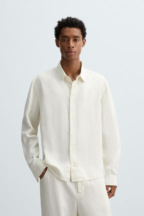 RELAXED FIT 100% HEMP SHIRT - Image 2