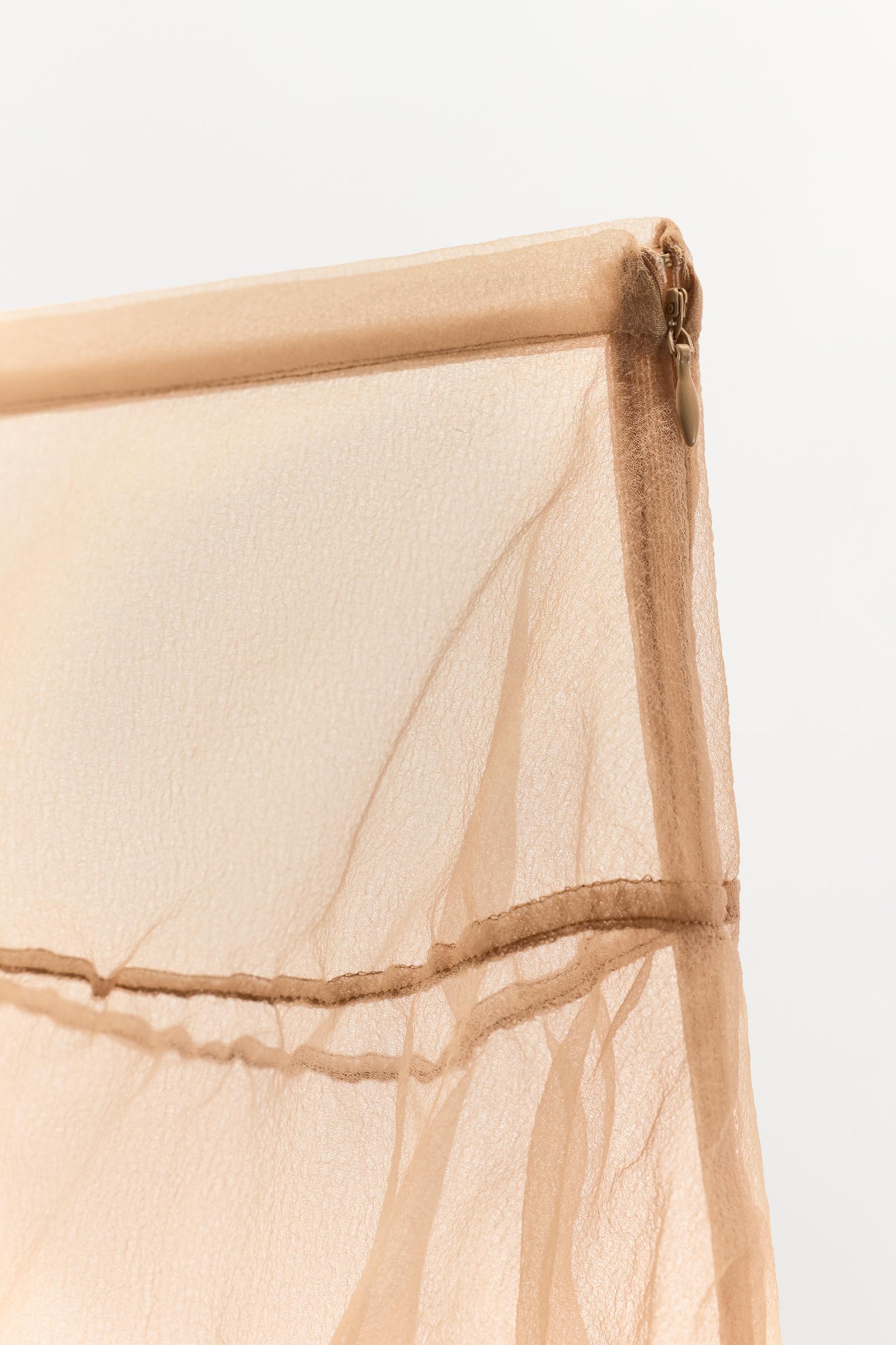 Organza Gathered Skirt