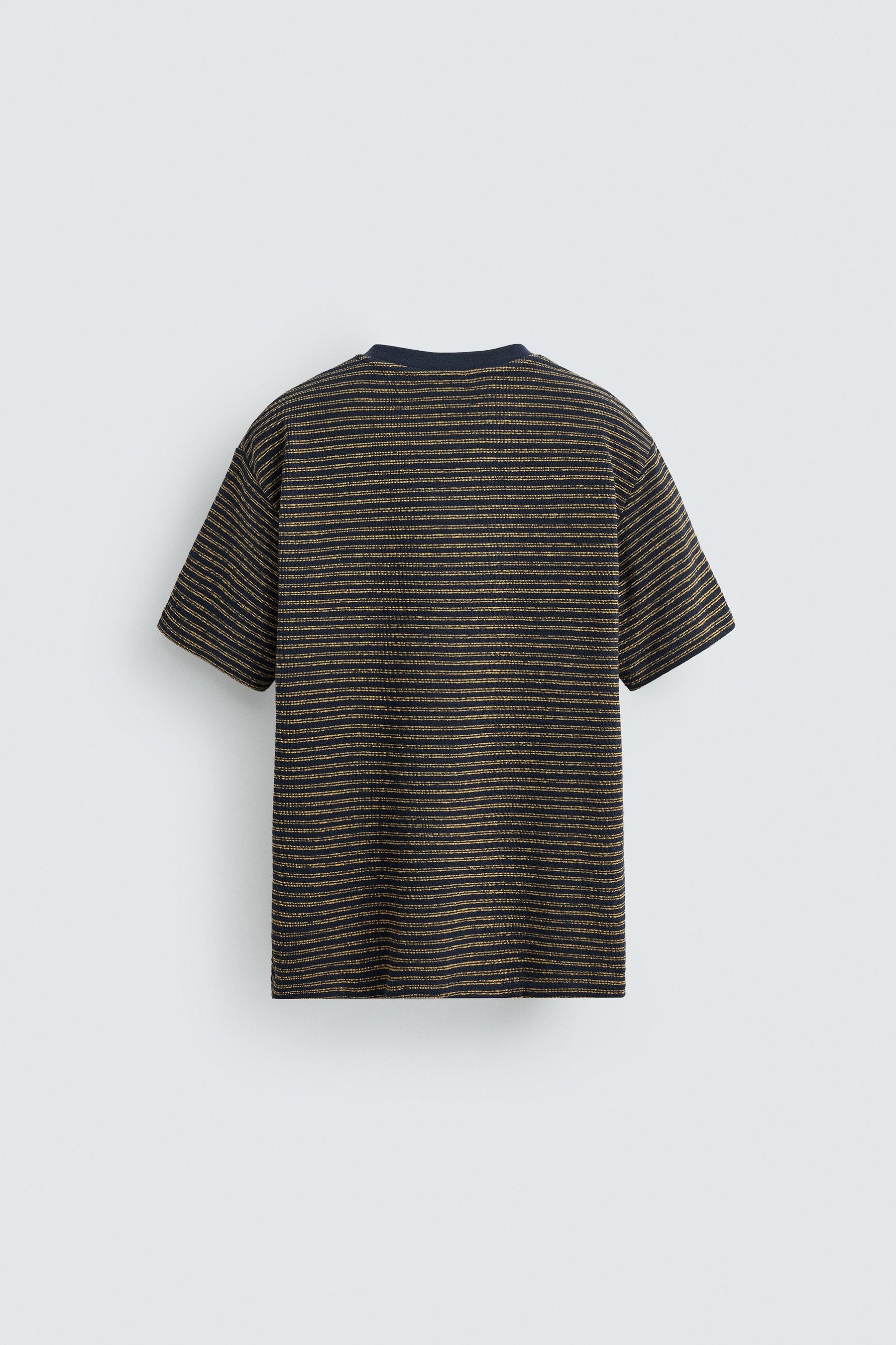 JACQUARD STRIPED T-SHIRT - Image 6
