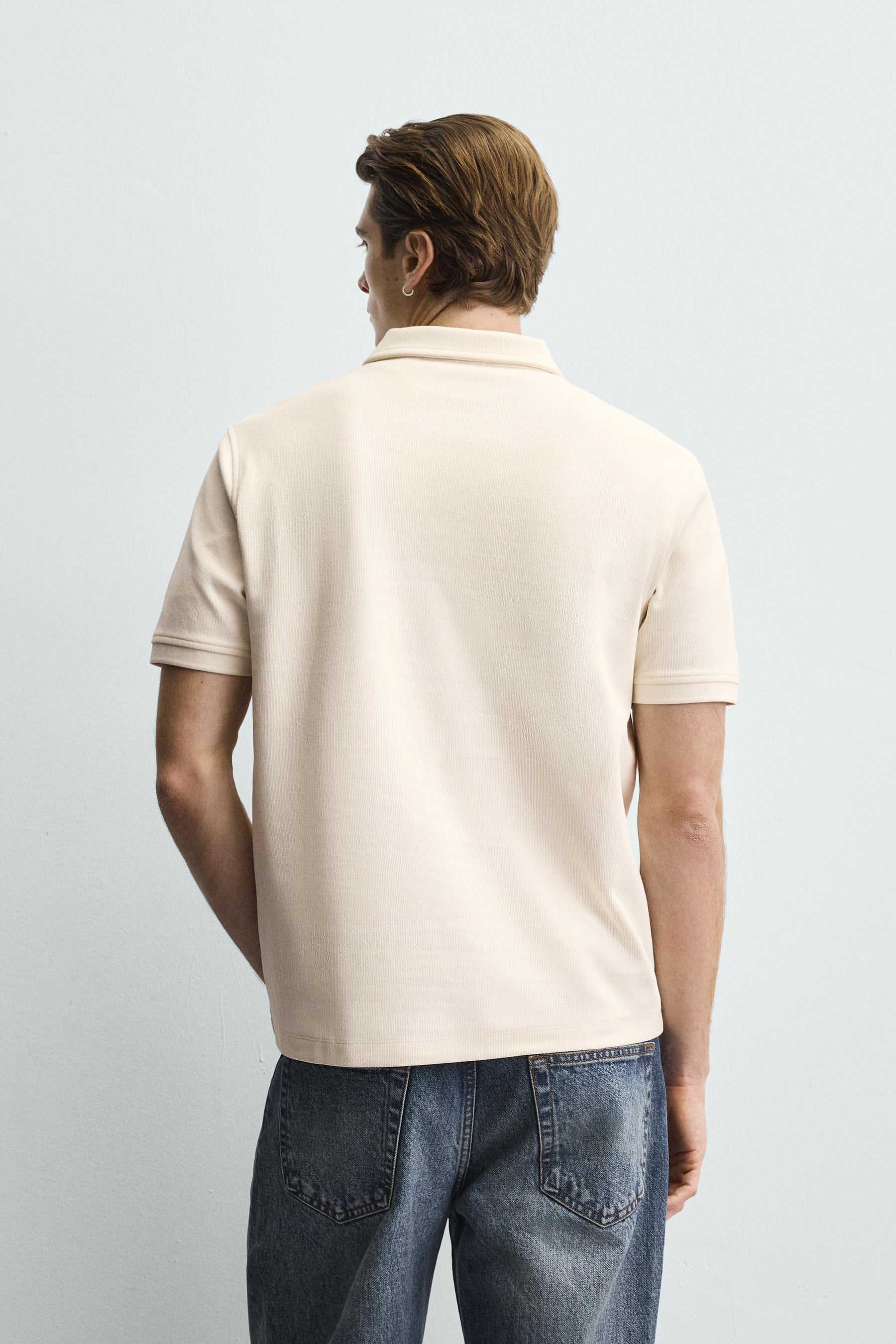 Textured Regular Polo