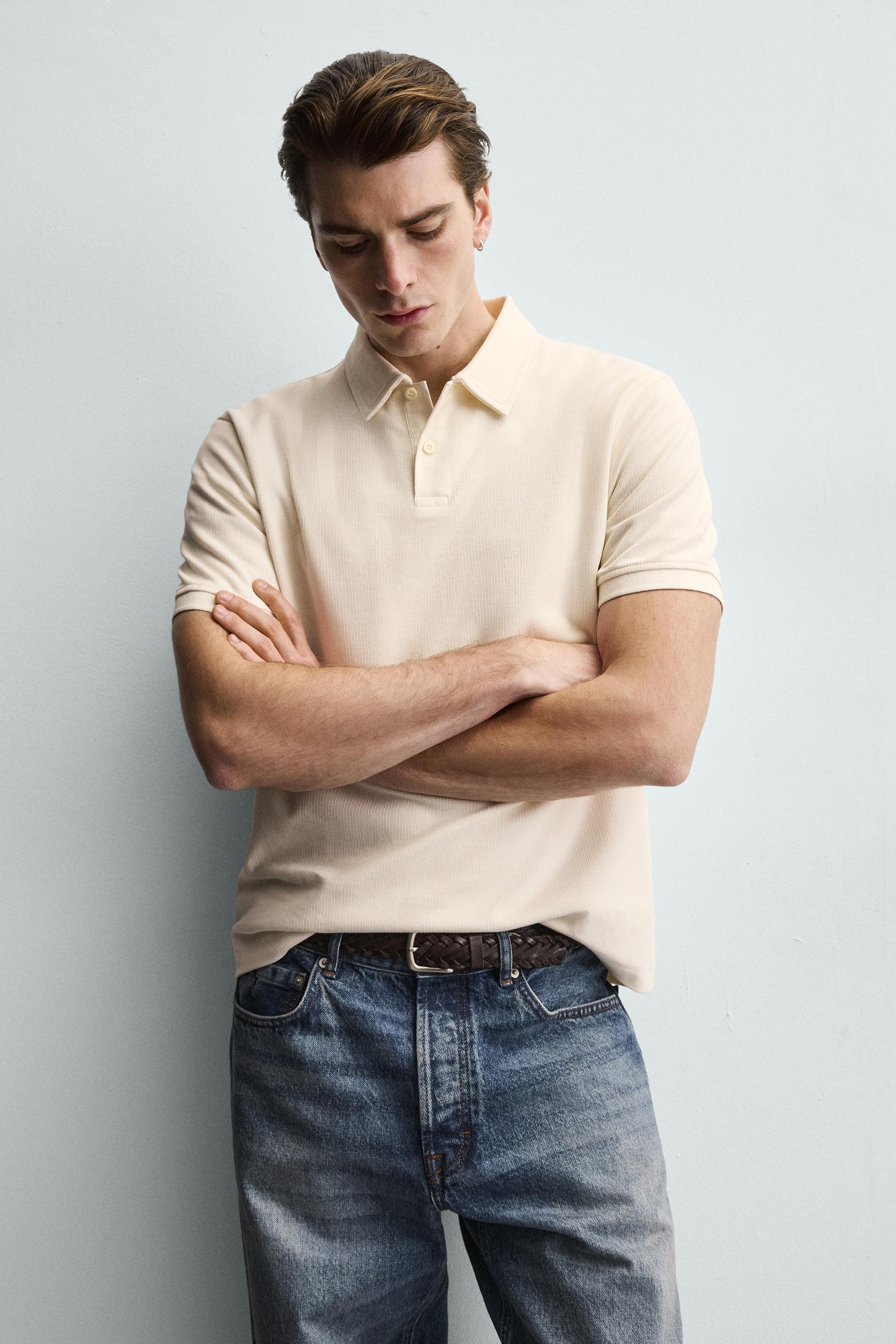 Textured Regular Polo