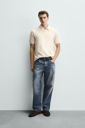 Textured Regular Polo