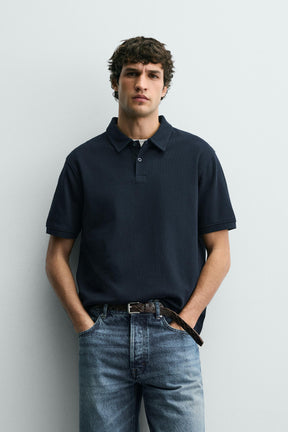 Textured Regular Polo