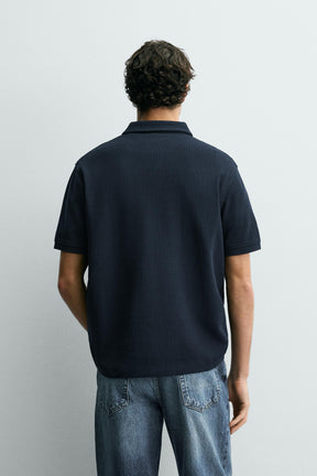Textured Regular Polo