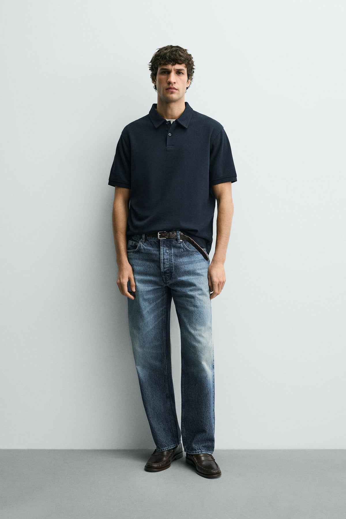 Textured Regular Polo