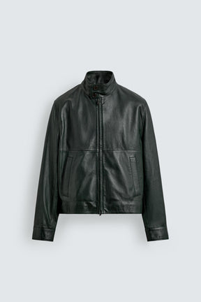 Relaxed Leather Jacket