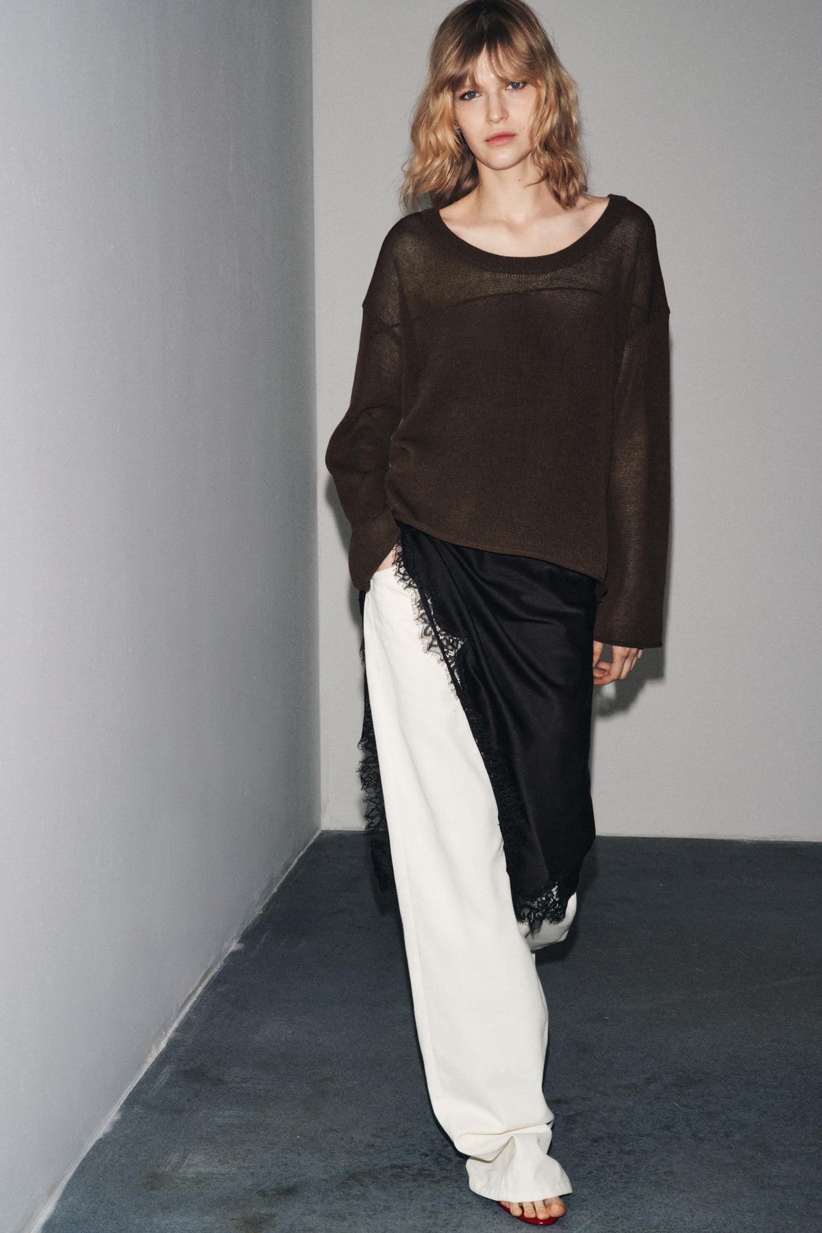RUSTIC KNIT JUMPER - Image 1