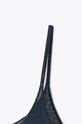 KNITTED STRAPPY TOP - Image 4