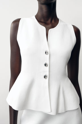 PEPLUM KNIT TOP - Image 3