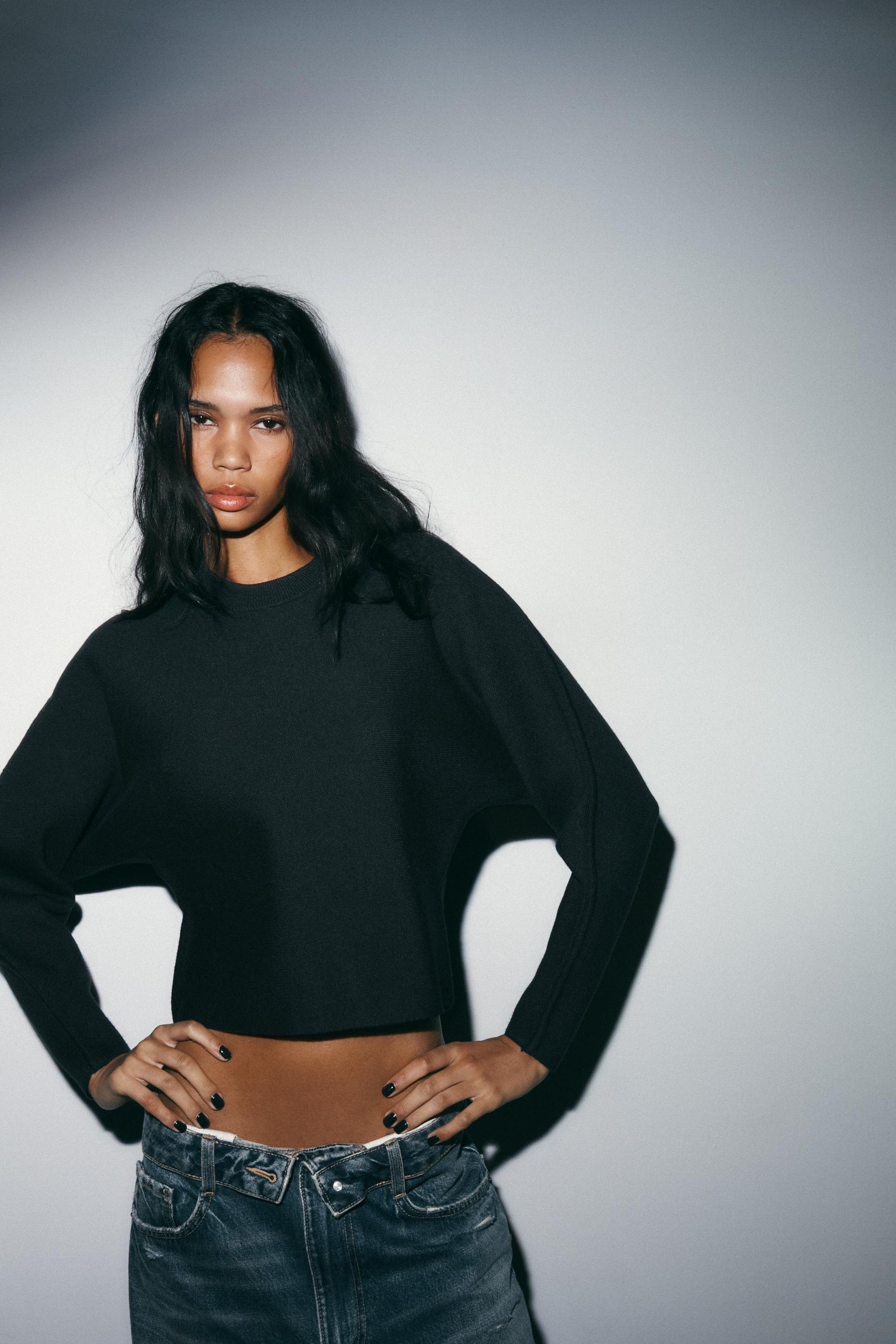 PLAIN KNIT JUMPER - Image 3