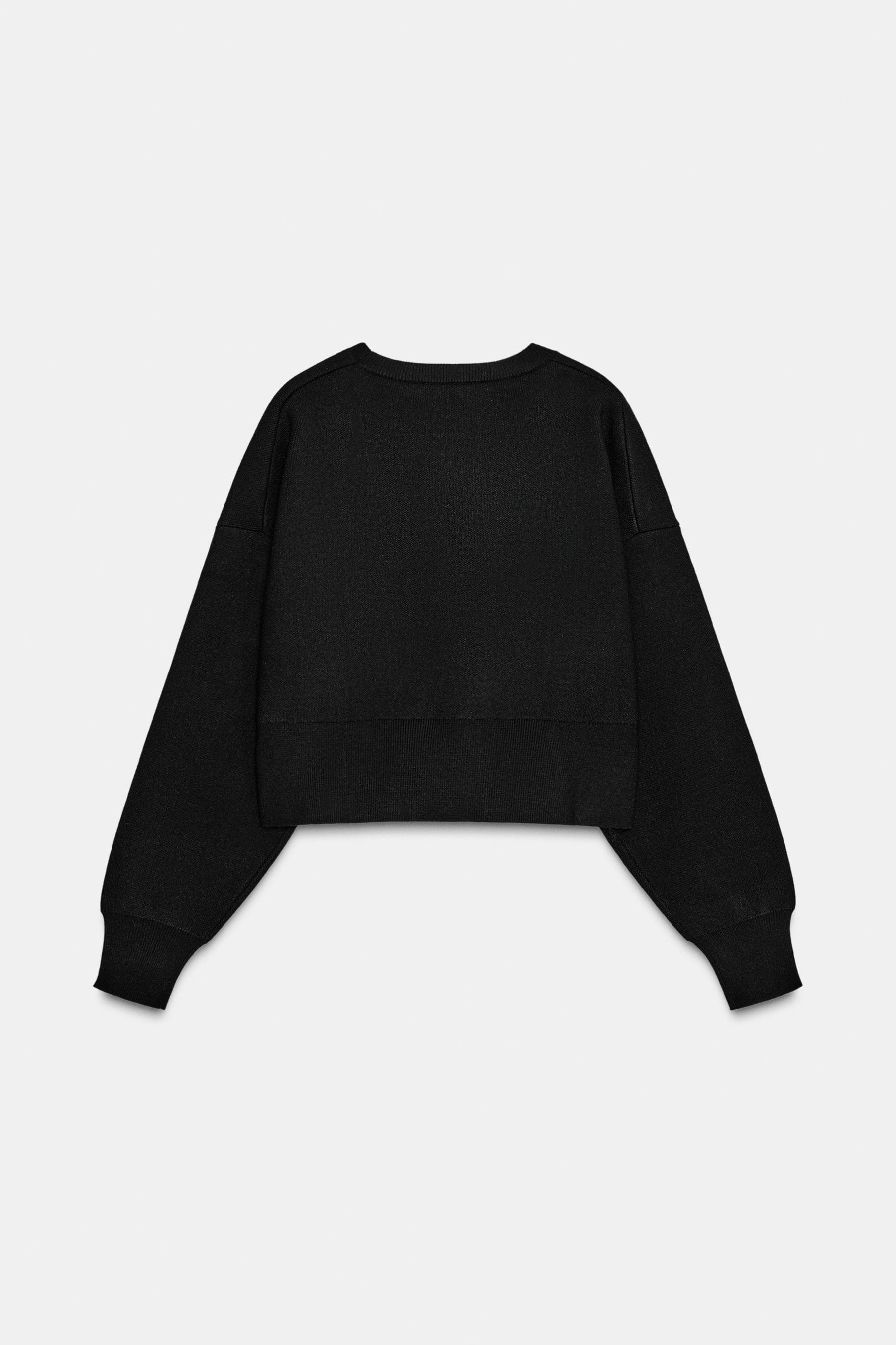 CROPPED KNIT JUMPER