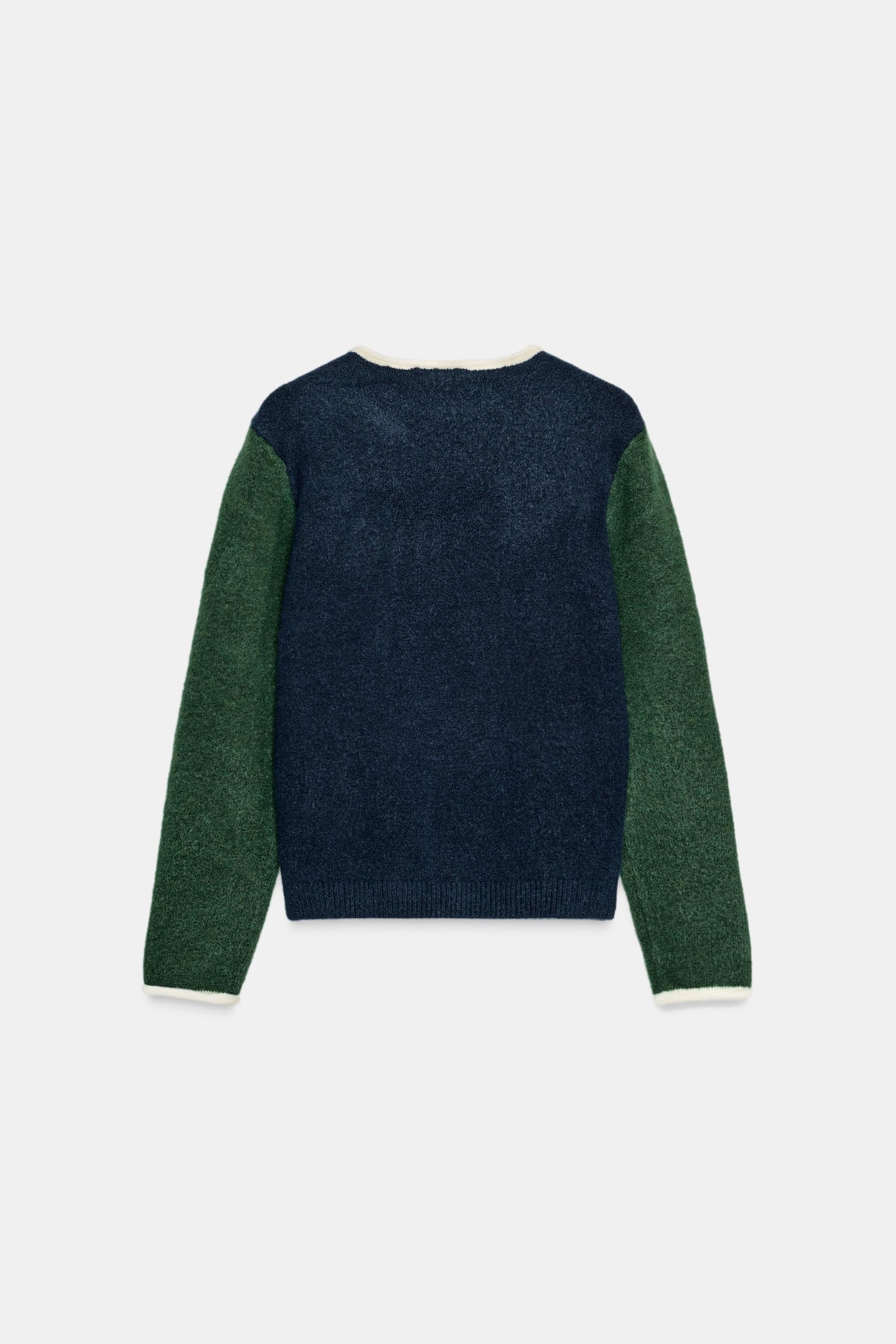 COLOUR BLOCK KNIT JUMPER - Image 7