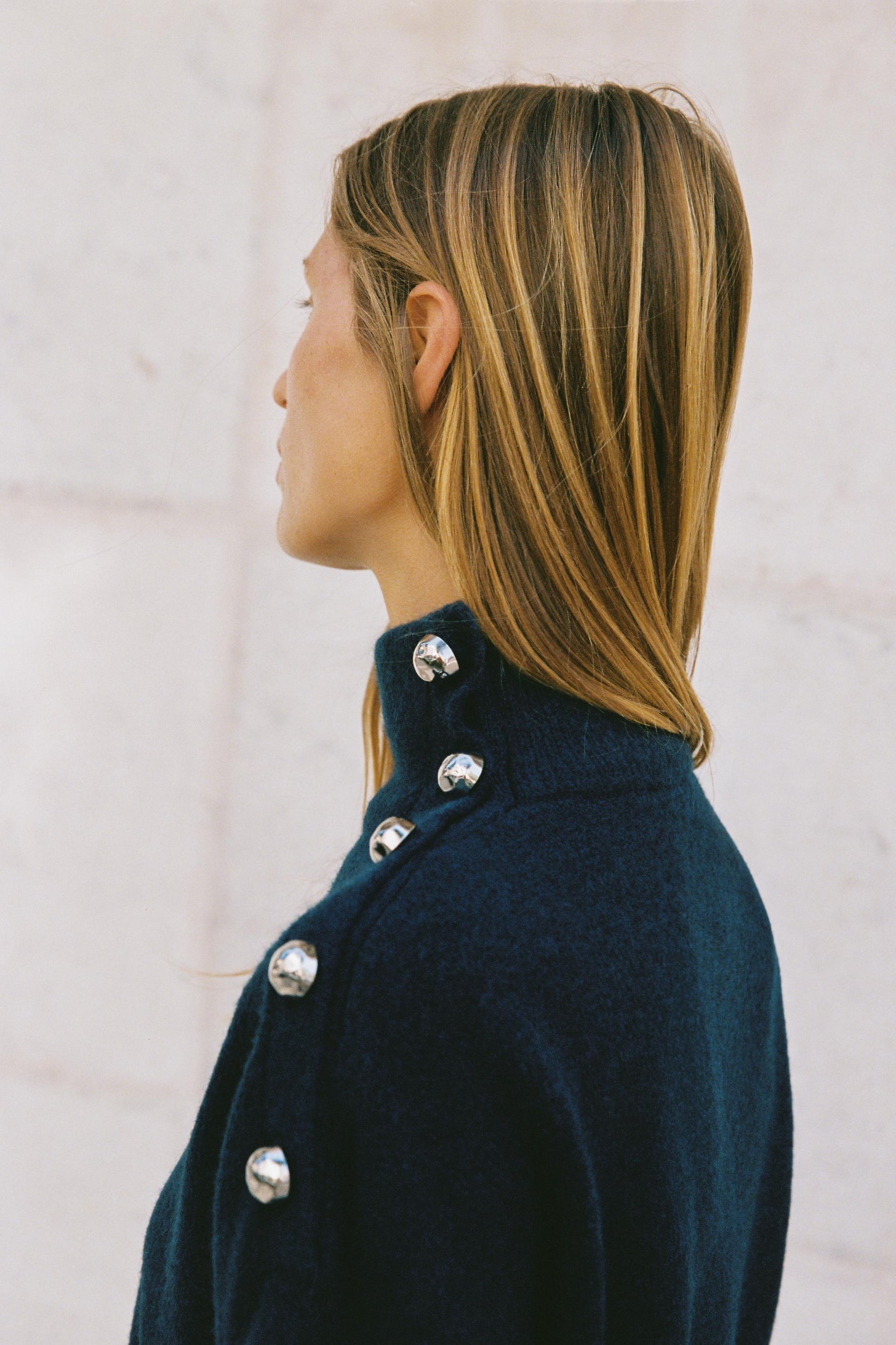 Soft Knit Button Jumper