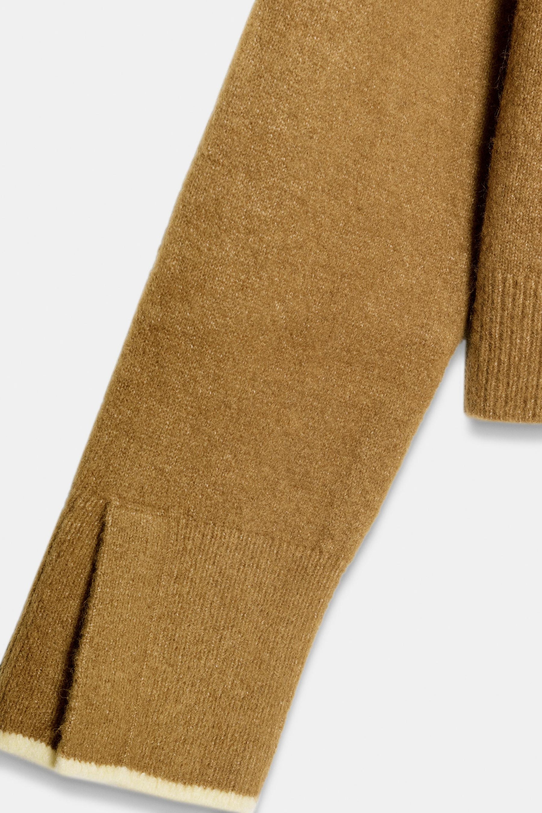 KNIT JUMPER WITH CONTRAST TRIMS - Image 6