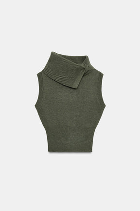 LAPEL KNIT TOP - Image 6