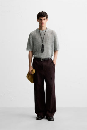 OPEN KNIT T-SHIRT - Image 1