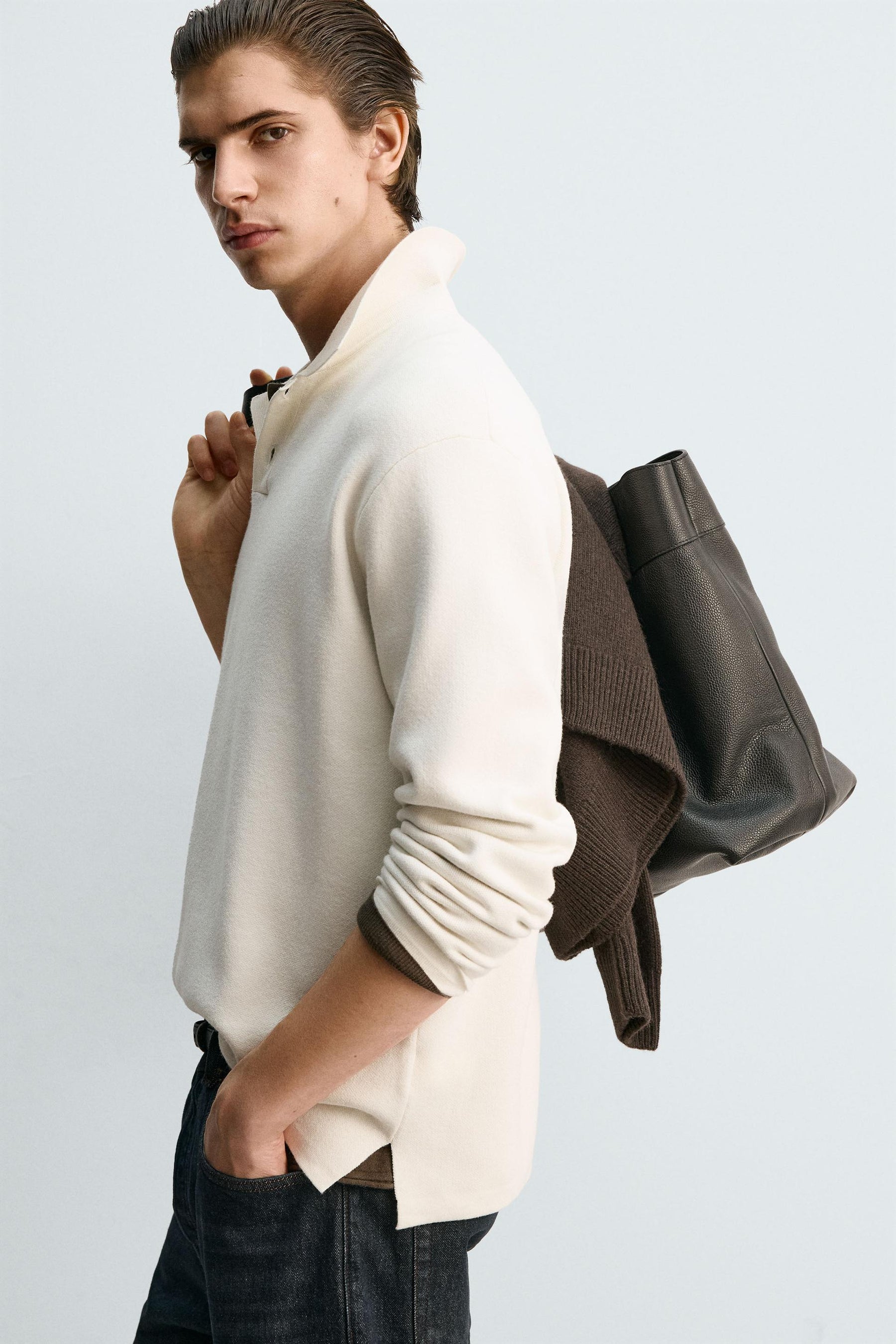 SOFT KNIT POLO SHIRT - Image 5