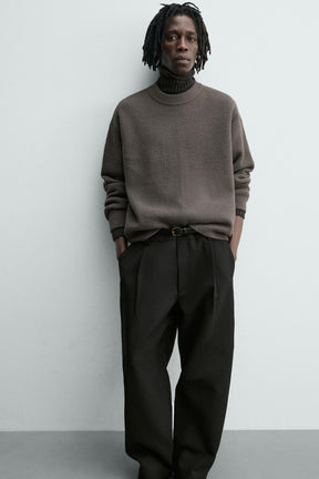 Textured Relaxed Sweater