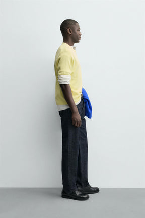 RELAXED FIT KNIT T-SHIRT - Image 4