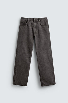 WASHED STRAIGHT FIT JEANS - Image 7