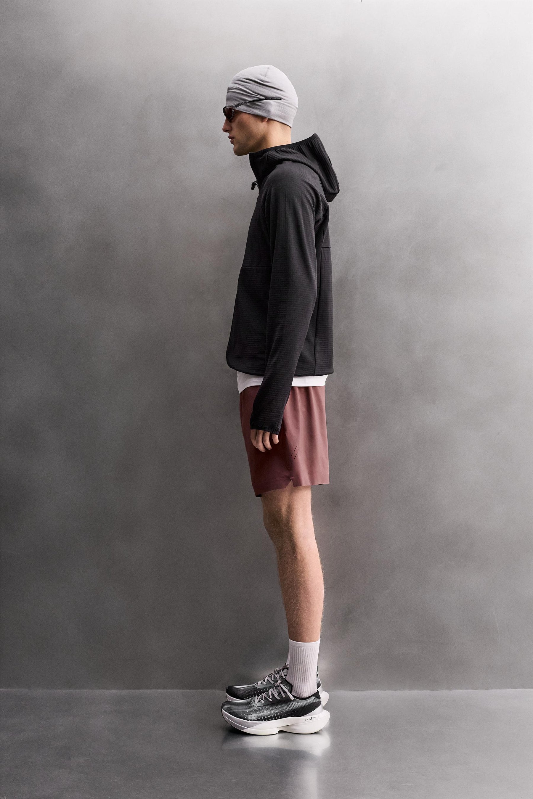 Perforated Active Shorts