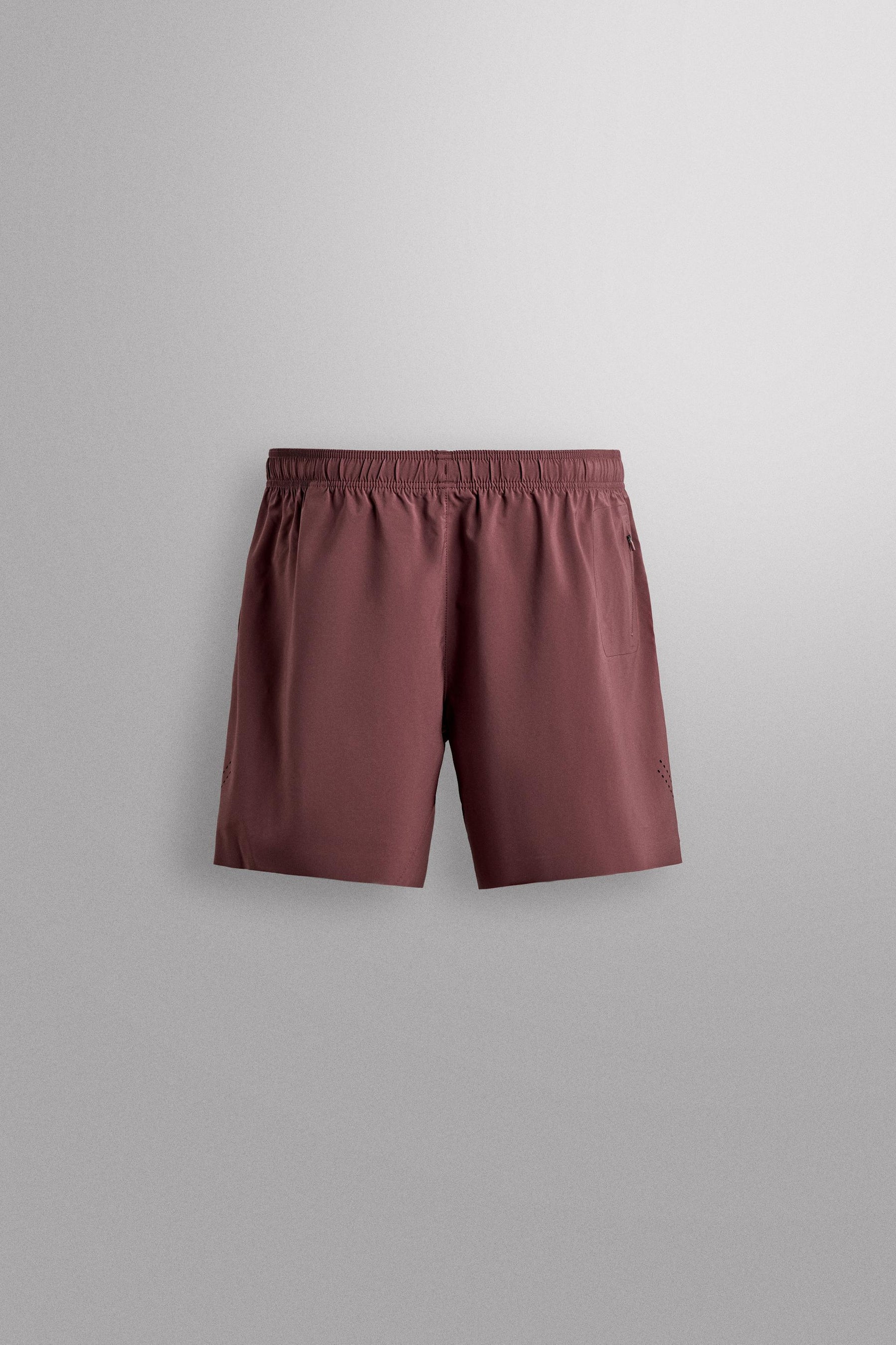 Perforated Active Shorts