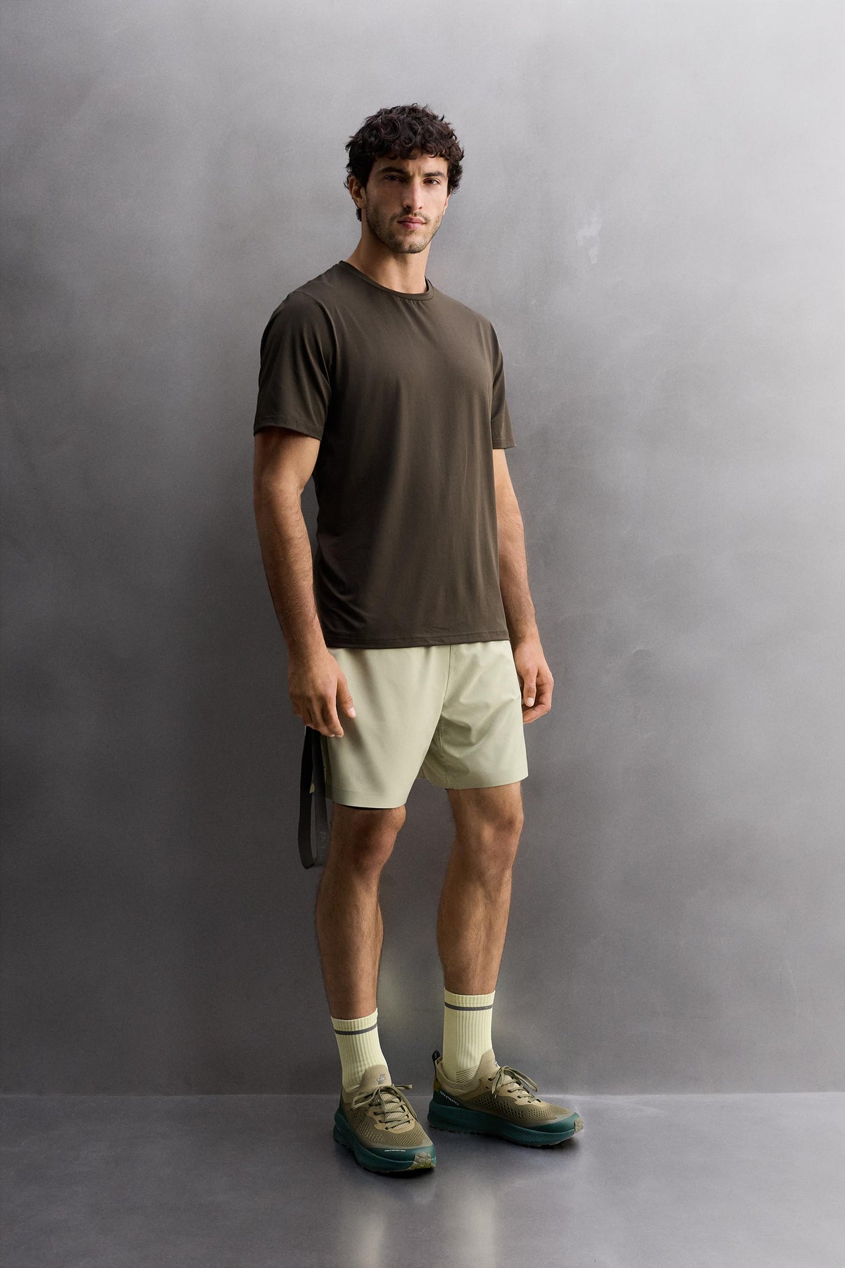 PERFORATED LIGHTWEIGHT SHORTS - Image 1