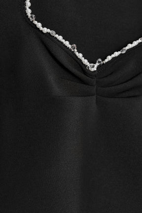 Metallic Thread Stretch Top