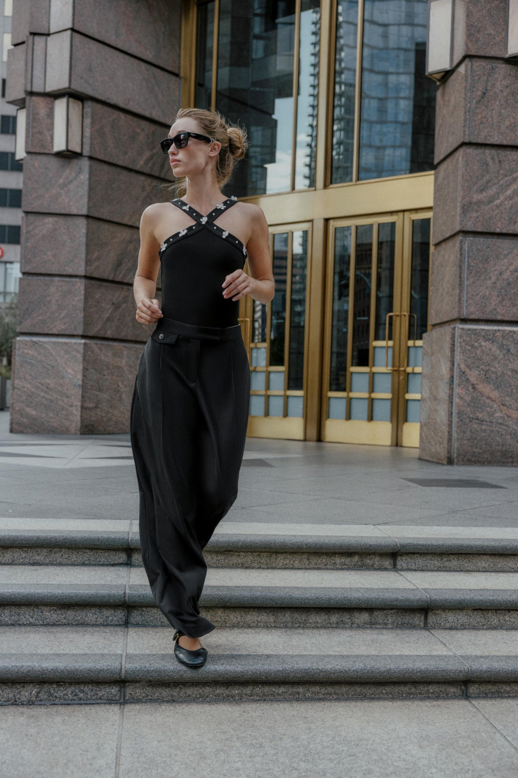 FLORAL STRETCH BODYSUIT