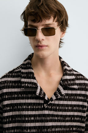 JACQUARD KNIT POLO SHIRT - Image 4