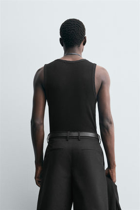 RIBBED TANK TOP - Image 3