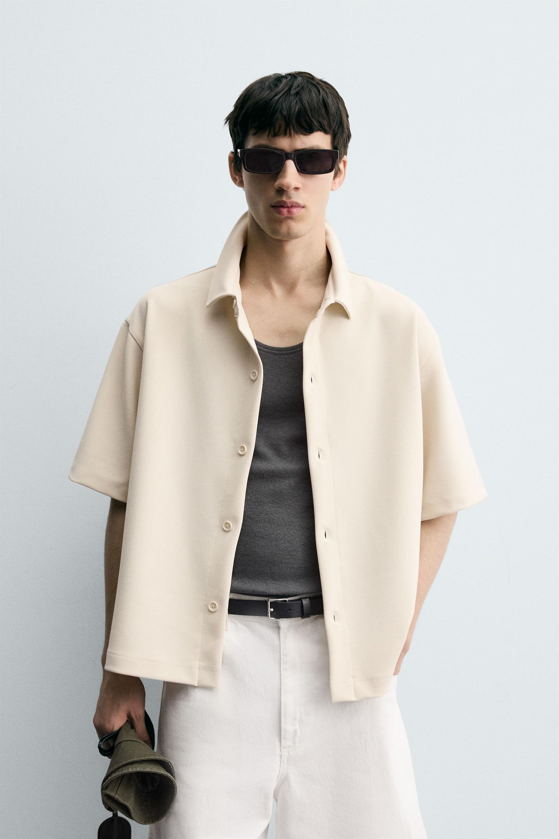 TEXTURED INTERLOCK SHIRT - Image 2