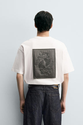 EMBROIDERED PATCH T-SHIRT - Image 2